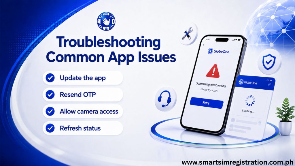 how to set up Globe One App