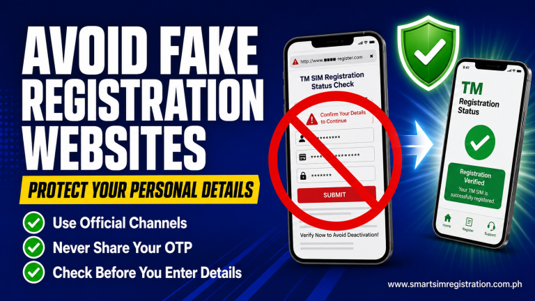 tm sim registration number