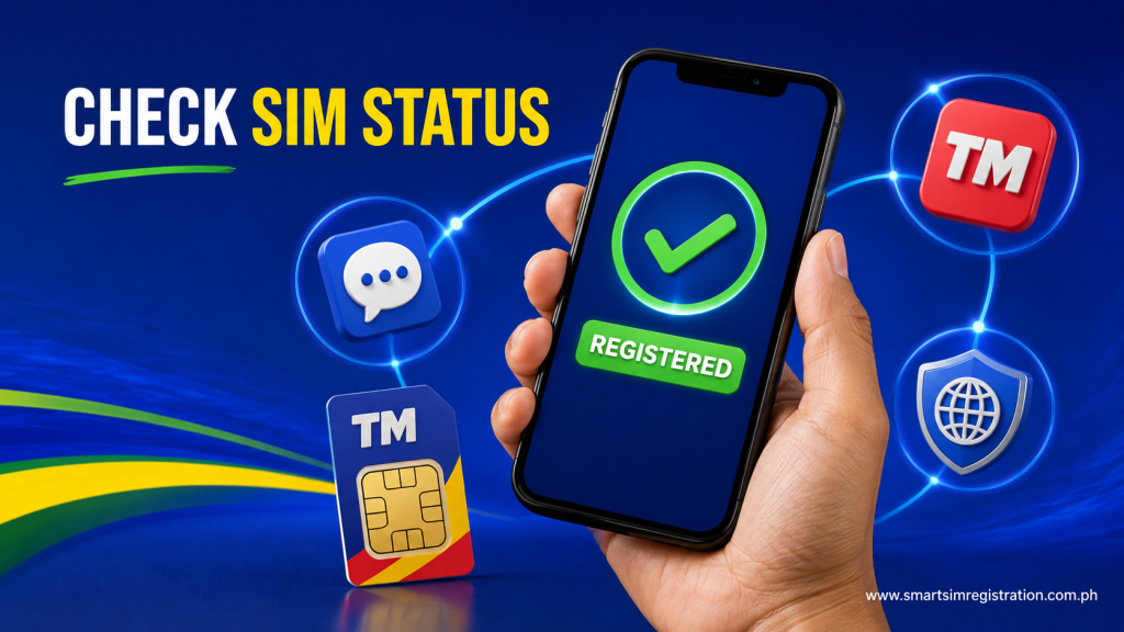 tm sim registration number
