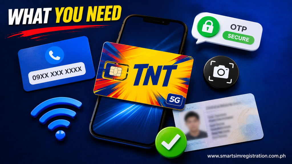 TNT SIM Registration | Complete Online Registration Guide 2 TNT SIM Registration